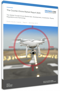 Counter-Drone Market Report Title Page Portrait 3D Shadow