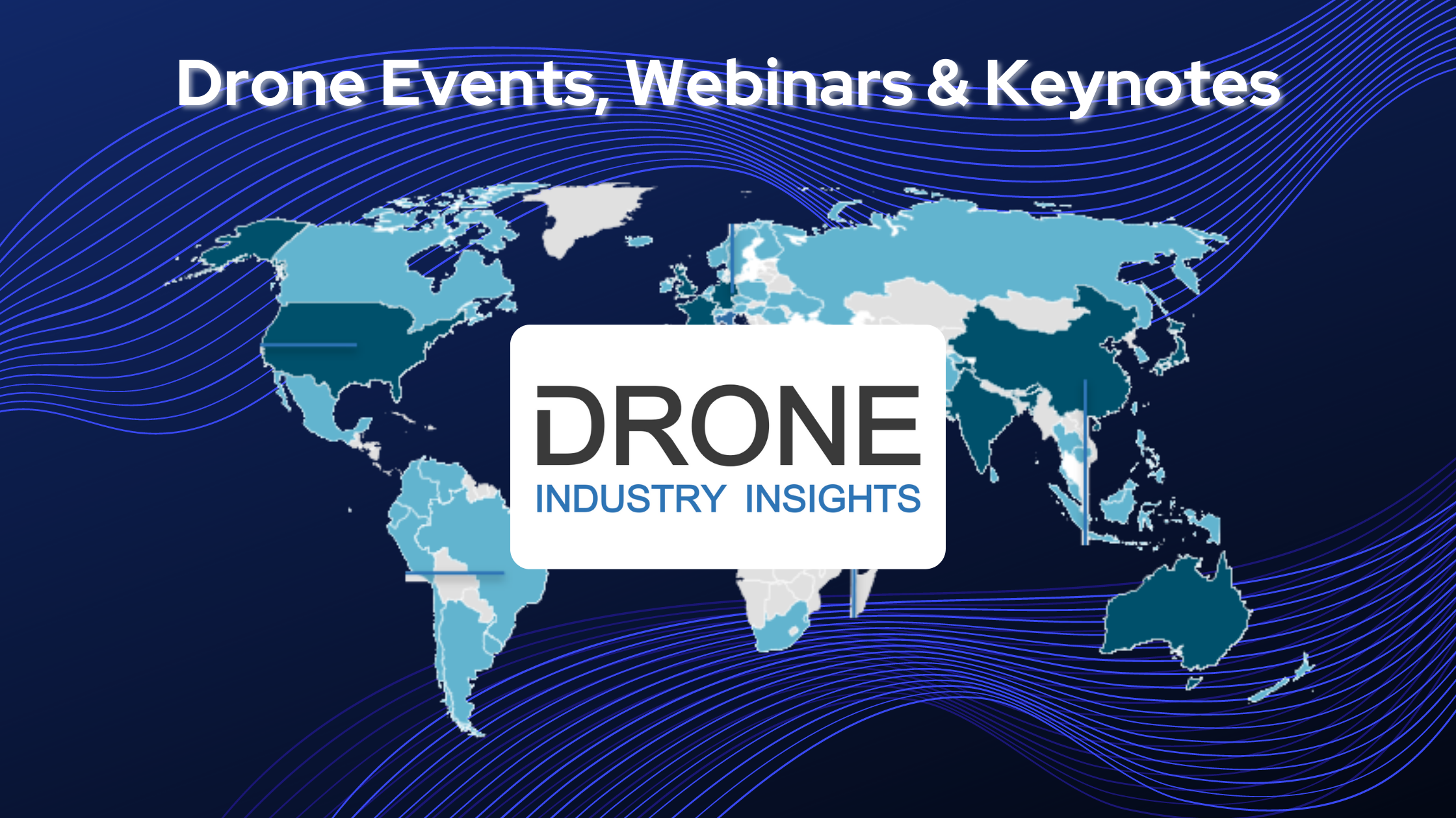 Top Drone Events, Webinars & Keynotes in 2024
