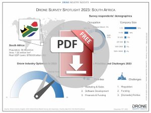 south african drone market infographic download icon