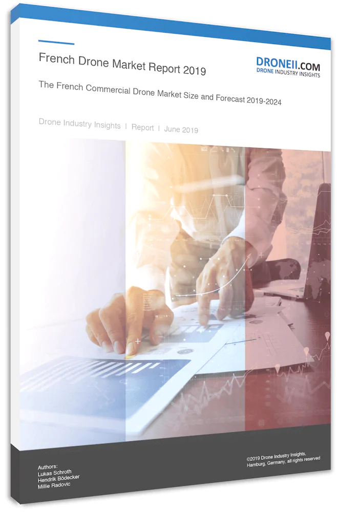 French Drone Market - 3D Shadow Cover Page