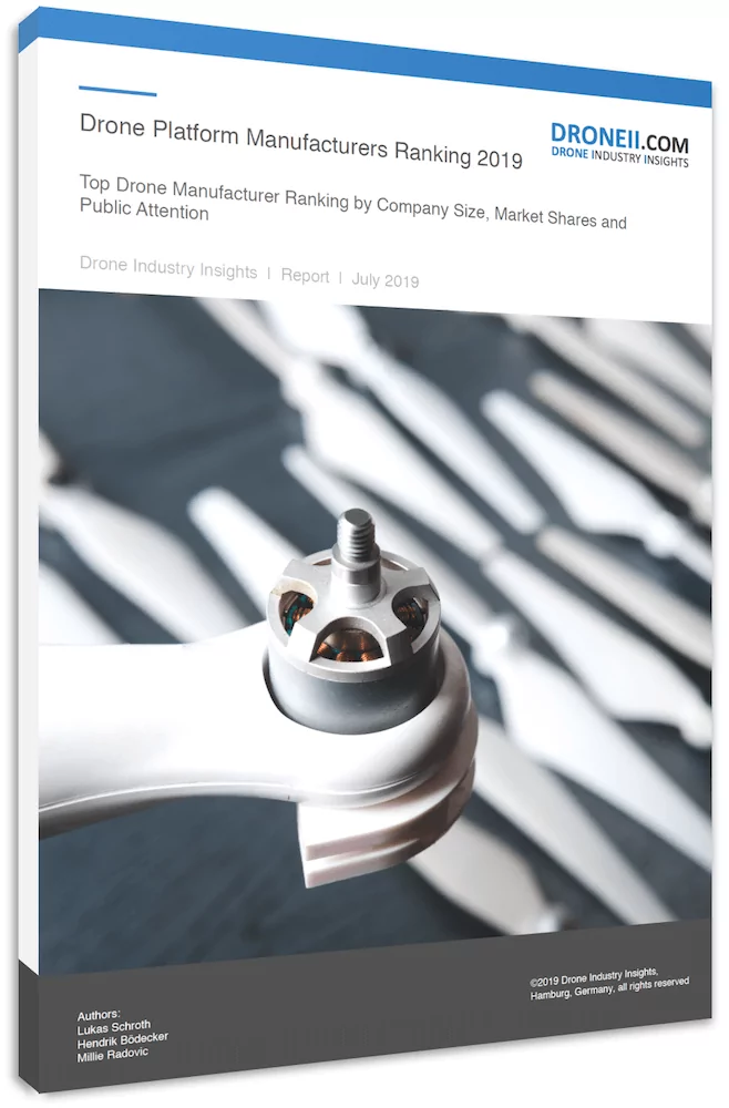 Drone Manufacturer Ranking Report Cover 3D S Drone Manufacturer Ranking Report Cover 3D S