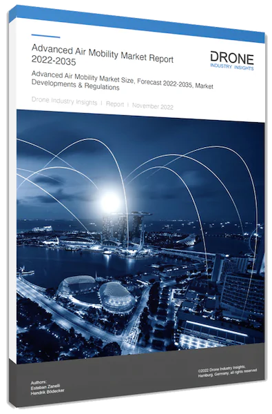 Advanced Air Mobility Report 2022 cover2 3d Advanced Air Mobility AAM Report 2022 cover2 3d